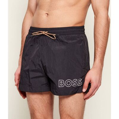 Boss BLACK Szorty kąpielowe Mooneye Regular Fit czarny XL Boss BLACK Szorty kąpielowe Mooneye Regular Fit czarny XL