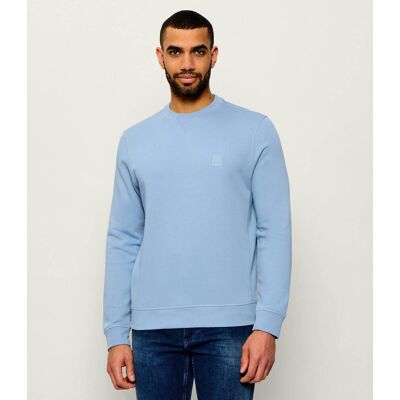 Boss ORANGE Bluza Westart Regular Fit błękitny S Boss ORANGE Bluza Westart Regular Fit błękitny S