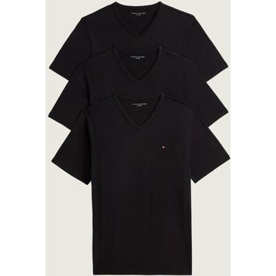 Tommy Hilfiger T-shirt 3-pack Regular Fit czarny XL Tommy Hilfiger T-shirt 3-pack Regular Fit czarny XL