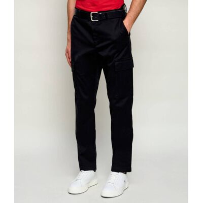 Calvin Klein Spodnie cargo Slim Fit czarny 32/34 Calvin Klein Spodnie cargo Slim Fit czarny 32/34