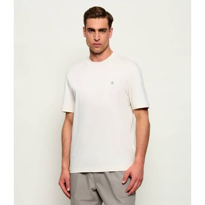 Boss BLACK T-shirt C-Taut 01 Regular Fit mercerised beżowy XL Boss BLACK T-shirt C-Taut 01 Regular Fit mercerised beżowy XL