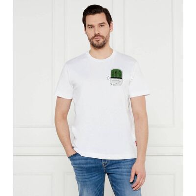 Joop! Jeans T-shirt Alvin Regular Fit biały S Joop! Jeans T-shirt Alvin Regular Fit biały S