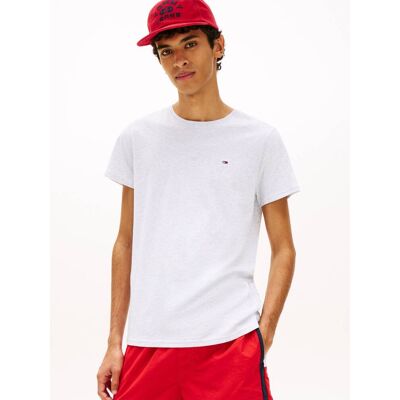 Tommy Jeans T-shirt Extra slim fit szary XXXL Tommy Jeans T-shirt Extra slim fit szary XXXL