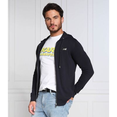 Karl Lagerfeld Bluza Regular Fit granatowy XXL Karl Lagerfeld Bluza Regular Fit granatowy XXL