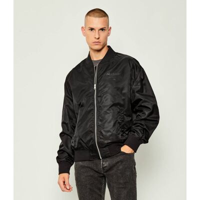 AllSaints Kurtka bomber FUTURE Relaxed fit czarny XL AllSaints Kurtka bomber FUTURE Relaxed fit czarny XL
