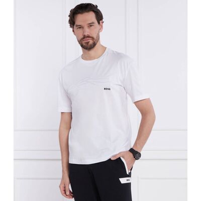Boss GREEN T-shirt Tee Titanium Regular Fit biały M Boss GREEN T-shirt Tee Titanium Regular Fit biały M