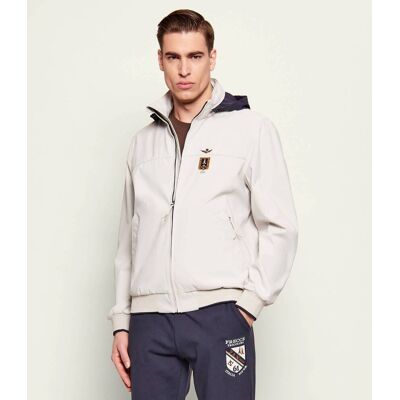 Aeronautica Militare Kurtka SAILOR Regular Fit szary 56 Aeronautica Militare Kurtka SAILOR Regular Fit szary 56