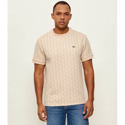 Lacoste T-shirt Classic fit beżowy XXL Lacoste T-shirt Classic fit beżowy XXL