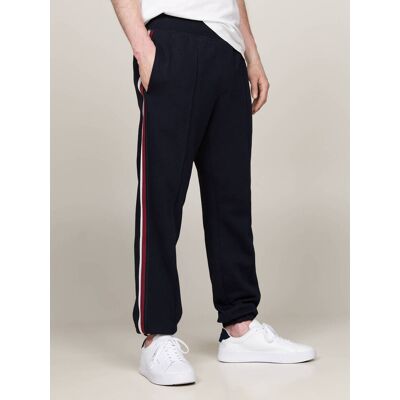 Tommy Hilfiger Spodnie dresowe Regular Fit granatowy L Tommy Hilfiger Spodnie dresowe Regular Fit granatowy L