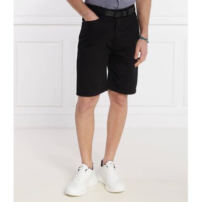 HUGO Jeansowe szorty Loose fit czarny 31 HUGO Jeansowe szorty Loose fit czarny 31