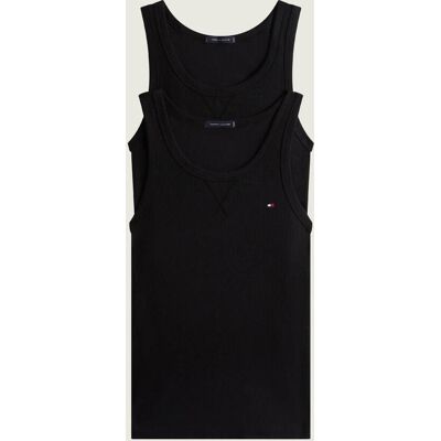 Tommy Hilfiger Tank top 2-pack TH x F.C. Liverpool Slim Fit czarny M Tommy Hilfiger Tank top 2-pack TH x F.C. Liverpool Slim Fit czarny M
