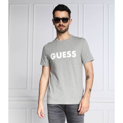 Guess T-shirt LABYRINTH Slim Fit szary M Guess T-shirt LABYRINTH Slim Fit szary M