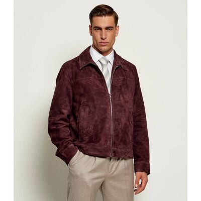 Drykorn Kurtka Rikka_2 Regular Fit zamsz bordowy XXL Drykorn Kurtka Rikka_2 Regular Fit zamsz bordowy XXL