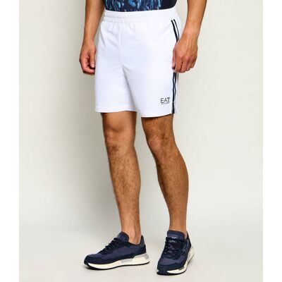 EA7 Szorty Regular Fit biały M EA7 Szorty Regular Fit biały M