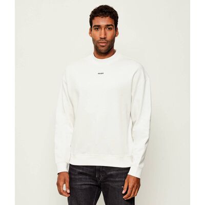 HUGO Bluza Dapocrew Relaxed fit biały L HUGO Bluza Dapocrew Relaxed fit biały L