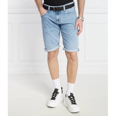 Tommy Jeans Jeansowe szorty RONNIE Slim Fit błękitny 30 Tommy Jeans Jeansowe szorty RONNIE Slim Fit błękitny 30