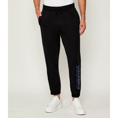 Hugo Blue Spodnie dresowe Nogtro Regular Fit czarny S Hugo Blue Spodnie dresowe Nogtro Regular Fit czarny S