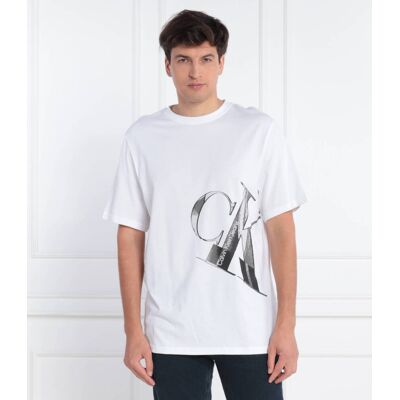 Calvin Klein Jeans T-shirt Regular Fit biały XXL Calvin Klein Jeans T-shirt Regular Fit biały XXL