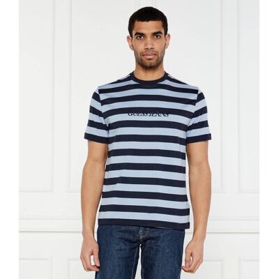 Guess Jeans T-shirt Regular Fit granatowy XL Guess Jeans T-shirt Regular Fit granatowy XL