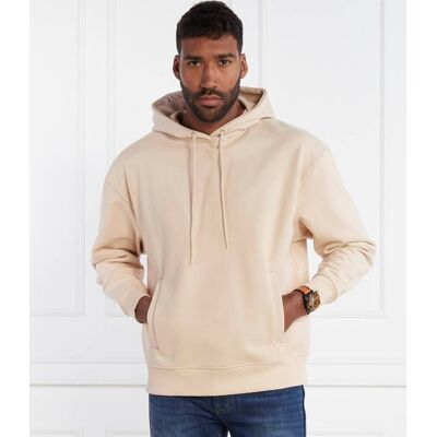 HUGO Bluza Dplanet Regular Fit beżowy M HUGO Bluza Dplanet Regular Fit beżowy M