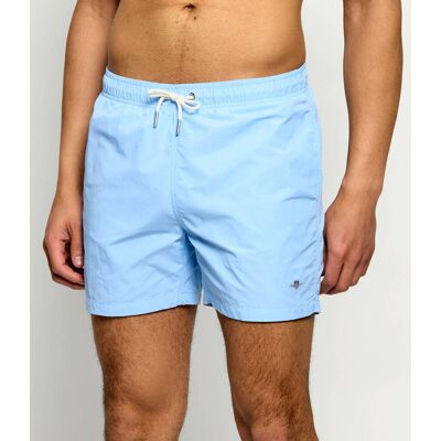 Gant Szorty kąpielowe Regular Fit błękitny XL Gant Szorty kąpielowe Regular Fit błękitny XL