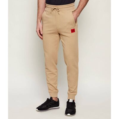 HUGO Spodnie dresowe Doak212 Regular Fit beżowy L HUGO Spodnie dresowe Doak212 Regular Fit beżowy L