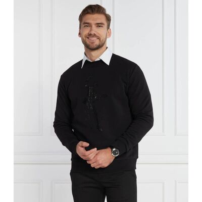 Karl Lagerfeld Bluza CREWNECK Regular Fit czarny S Karl Lagerfeld Bluza CREWNECK Regular Fit czarny S