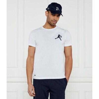 T-shirt Lacoste x Novak Djokovic Regular Fit biały XXXL T-shirt Lacoste x Novak Djokovic Regular Fit biały XXXL