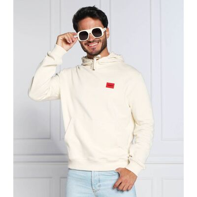 HUGO Bluza Dingko Loose fit kremowy L HUGO Bluza Dingko Loose fit kremowy L