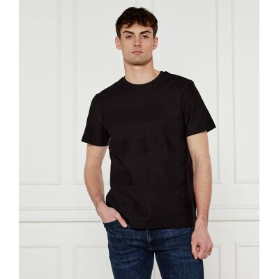 Joop! Jeans T-shirt Ismet Regular Fit czarny XXL Joop! Jeans T-shirt Ismet Regular Fit czarny XXL