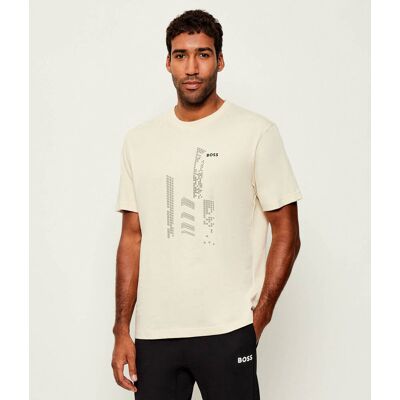 Boss GREEN T-shirt Tee GRX Zone Relaxed fit beżowy XL Boss GREEN T-shirt Tee GRX Zone Relaxed fit beżowy XL