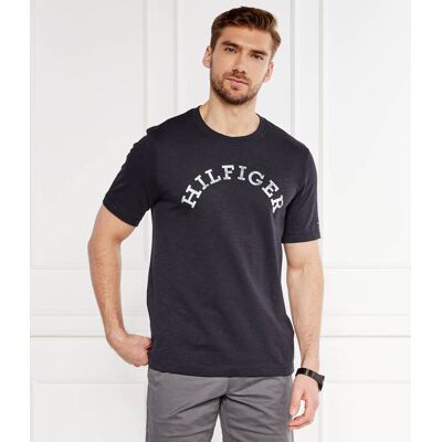 Tommy Hilfiger T-shirt HILFIGER ARCHED TEE Regular Fit granatowy M Tommy Hilfiger T-shirt HILFIGER ARCHED TEE Regular Fit granatowy M