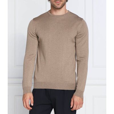 Stenströms Wełniany sweter Slim Fit beżowy XXL Stenströms Wełniany sweter Slim Fit beżowy XXL