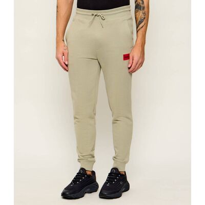 HUGO Spodnie dresowe Doak212 Regular Fit zielony L HUGO Spodnie dresowe Doak212 Regular Fit zielony L