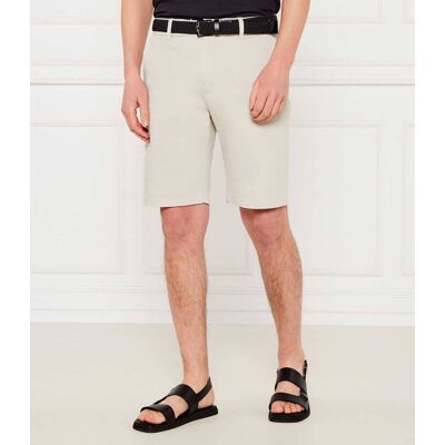 Boss ORANGE Szorty chino Tapered fit beżowy 32 Boss ORANGE Szorty chino Tapered fit beżowy 32