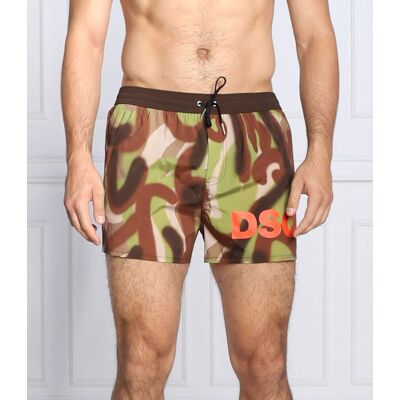 Dsquared2 Szorty kąpielowe Regular Fit brązowy 50 Dsquared2 Szorty kąpielowe Regular Fit brązowy 50