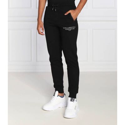 Karl Lagerfeld Spodnie Regular Fit czarny L Karl Lagerfeld Spodnie Regular Fit czarny L