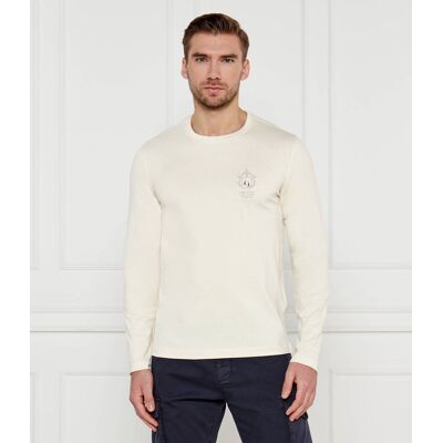 Aeronautica Militare Longsleeve Regular Fit kremowy XXL Aeronautica Militare Longsleeve Regular Fit kremowy XXL