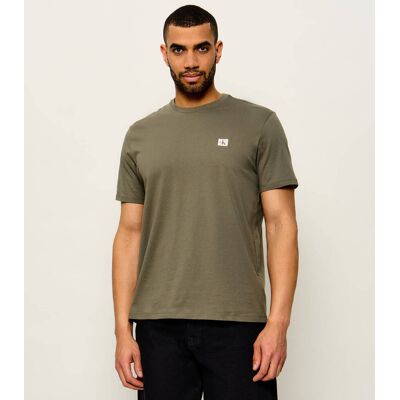 Calvin Klein Jeans T-shirt Classic fit oliwkowy XL Calvin Klein Jeans T-shirt Classic fit oliwkowy XL