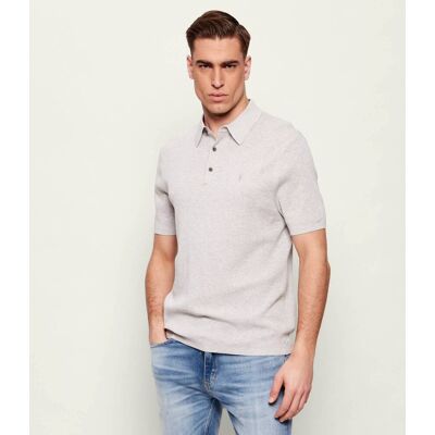 AllSaints Polo AUBREY Regular Fit szary L AllSaints Polo AUBREY Regular Fit szary L