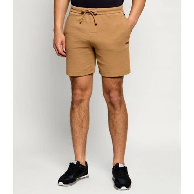 Boss BLACK Szorty od piżamy Waffle Regular Fit camel XXL Boss BLACK Szorty od piżamy Waffle Regular Fit camel XXL