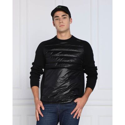 Boss GREEN Sweter Zarlim Regular Fit czarny XL Boss GREEN Sweter Zarlim Regular Fit czarny XL