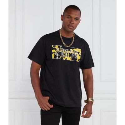 Versace Jeans Couture T-shirt Regular Fit czarny S Versace Jeans Couture T-shirt Regular Fit czarny S