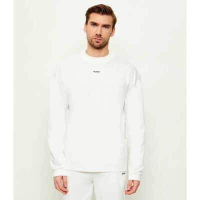HUGO Bluza Daposo Regular Fit ecru XXL HUGO Bluza Daposo Regular Fit ecru XXL