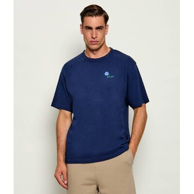 Kenzo T-shirt Classic fit granatowy L Kenzo T-shirt Classic fit granatowy L