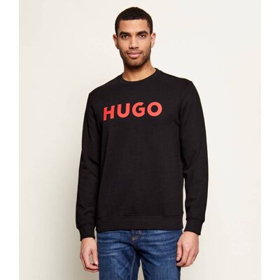 HUGO Bluza Dem Regular Fit czarny XS HUGO Bluza Dem Regular Fit czarny XS
