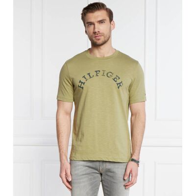 Tommy Hilfiger T-shirt HILFIGER ARCHED Regular Fit khaki M Tommy Hilfiger T-shirt HILFIGER ARCHED Regular Fit khaki M