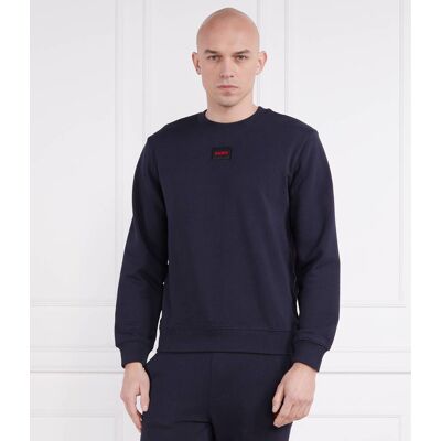 HUGO Bluza Diragol Regular Fit granatowy S HUGO Bluza Diragol Regular Fit granatowy S