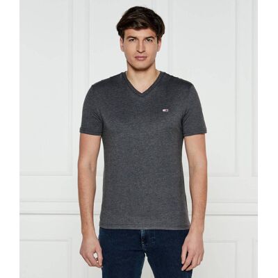 Tommy Jeans T-shirt Slim Fit grafitowy S Tommy Jeans T-shirt Slim Fit grafitowy S