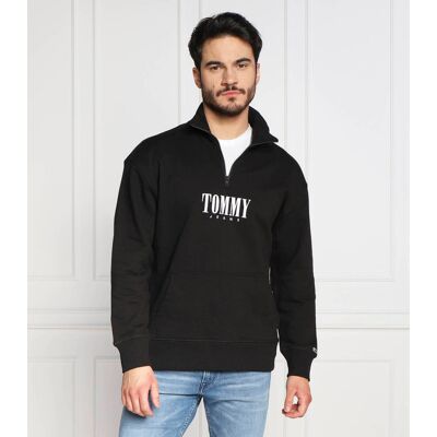 Tommy Jeans Bluza Loose fit czarny S Tommy Jeans Bluza Loose fit czarny S